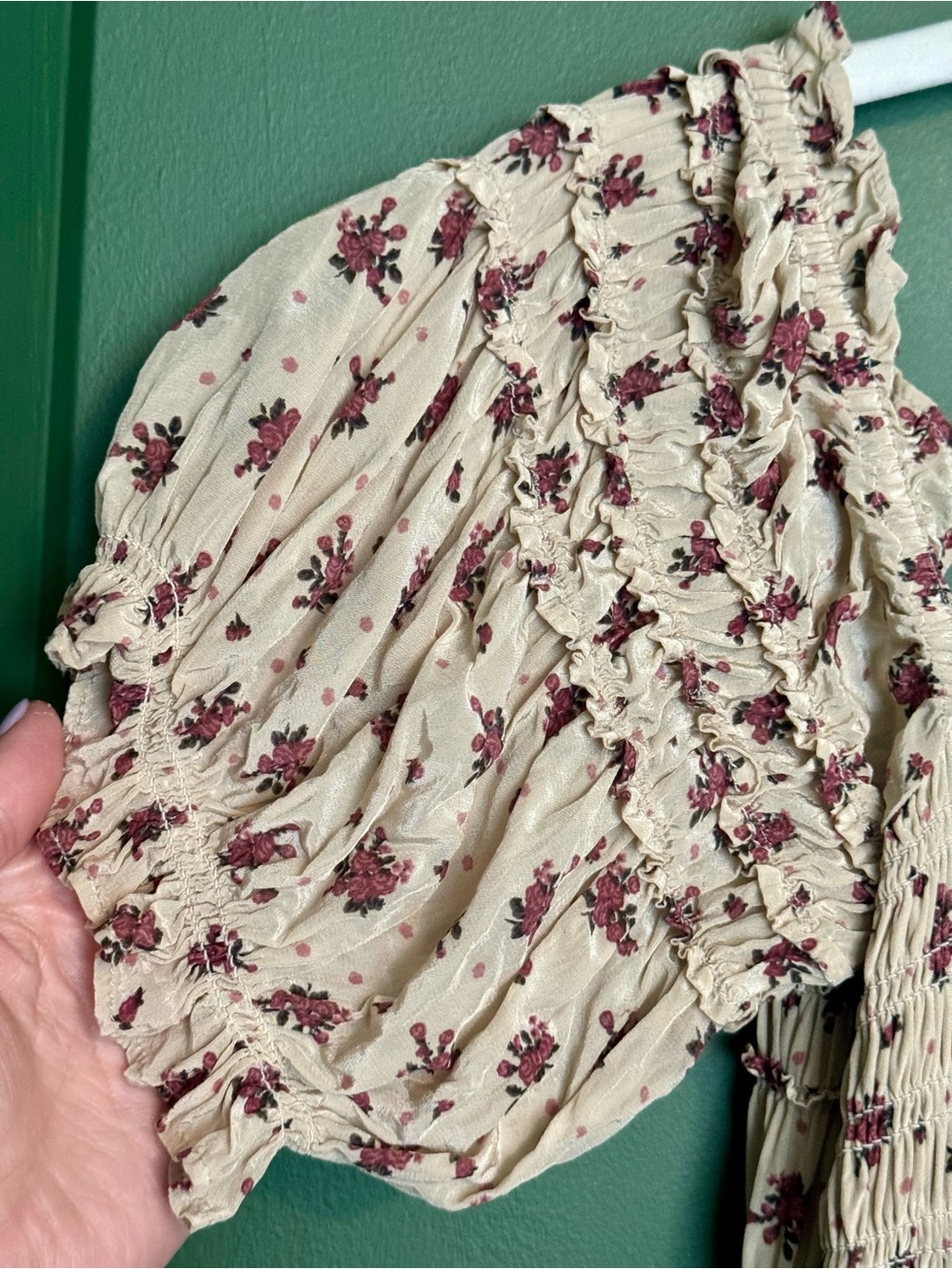 Like New Free People Bali Juniper Floral Maxi Dress - Picture 8 of 9